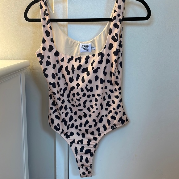 Princess Polly Tops - Princess Polly Leopard Bodysuit